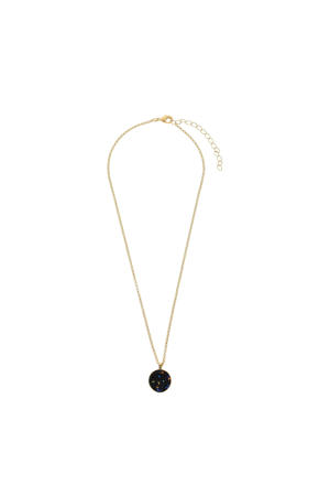 gold plated ketting met Swarovski Kristallen Sparkle