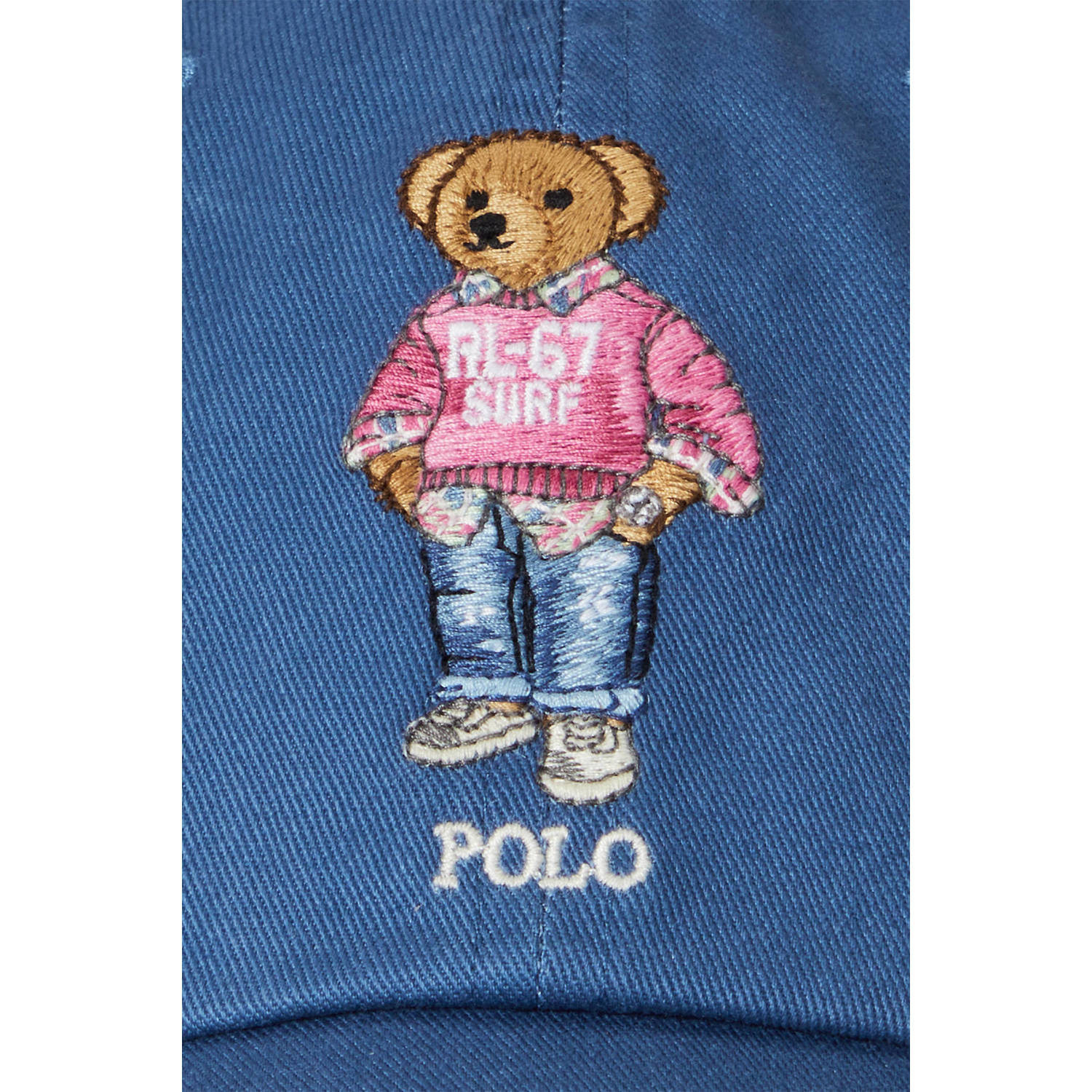 POLO Ralph Lauren pet met logo blauw