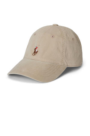 pet met logo beige