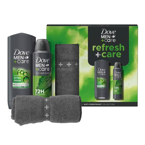 Dove Men+Care geschenkset Extra Fresh - douchegel + deodorant afbeelding