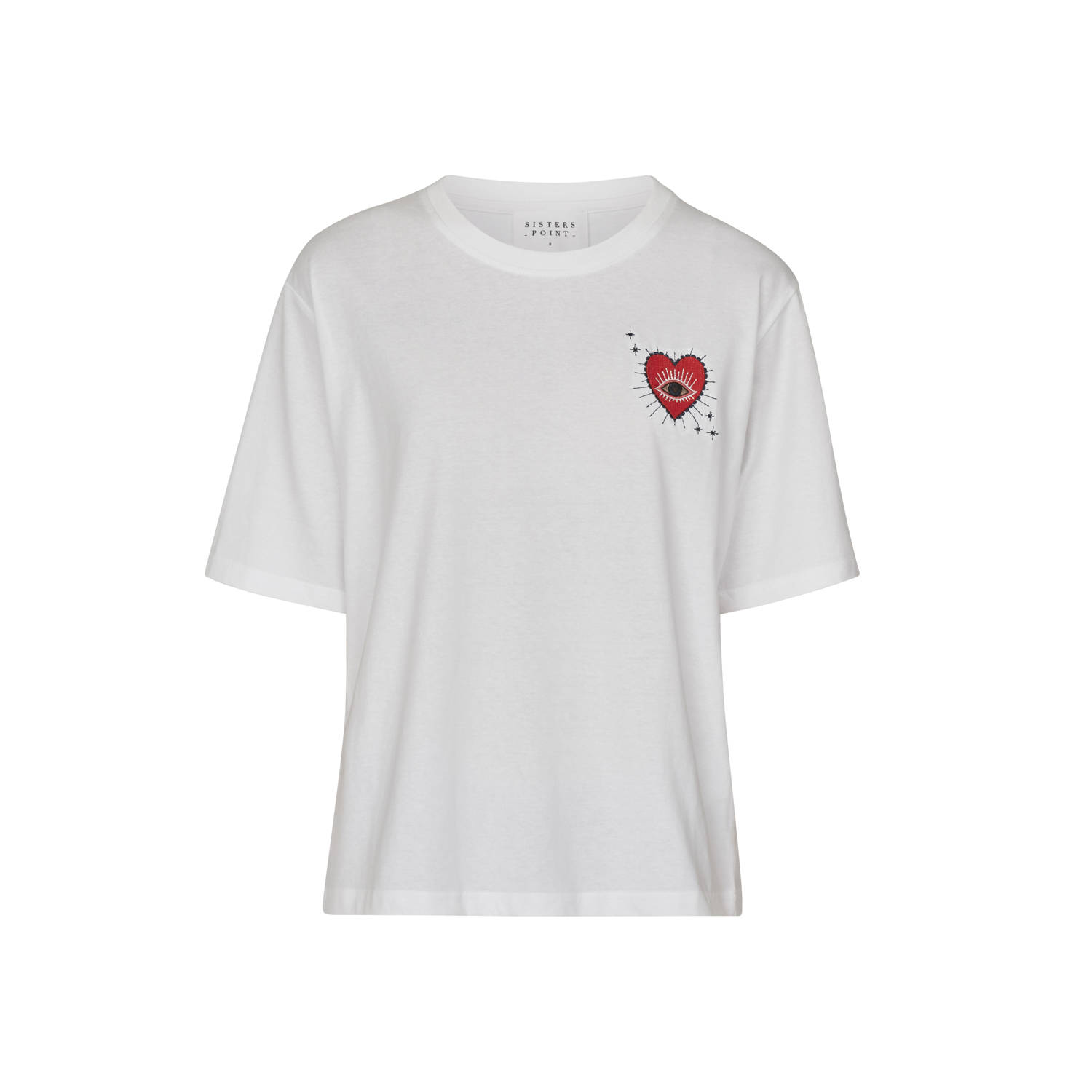 SisterS Point T-shirt wit