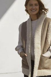 thumbnail: SisterS Point gilet beige/bruin