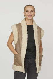 thumbnail: SisterS Point gilet beige/bruin