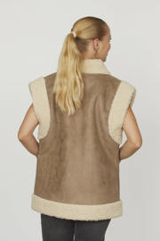 thumbnail: SisterS Point gilet beige/bruin