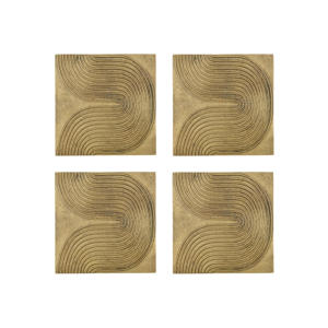 wanddecoratie List (set van 4)  (20x20 cm)