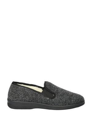 pantoffels antraciet