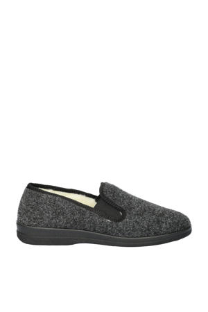 pantoffels antraciet