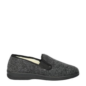 pantoffels antraciet