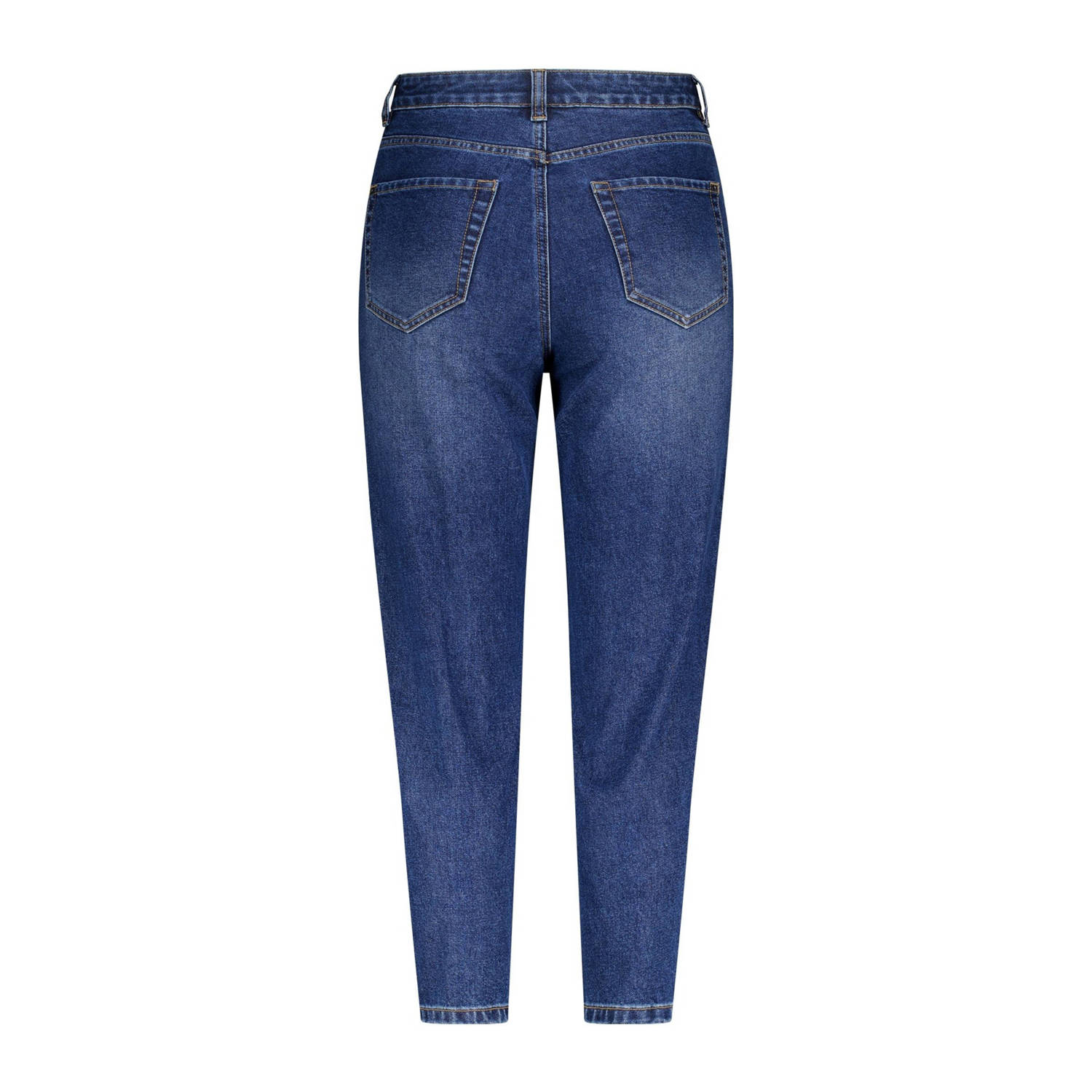 MS Mode regular slim fit jeans dark blue denim