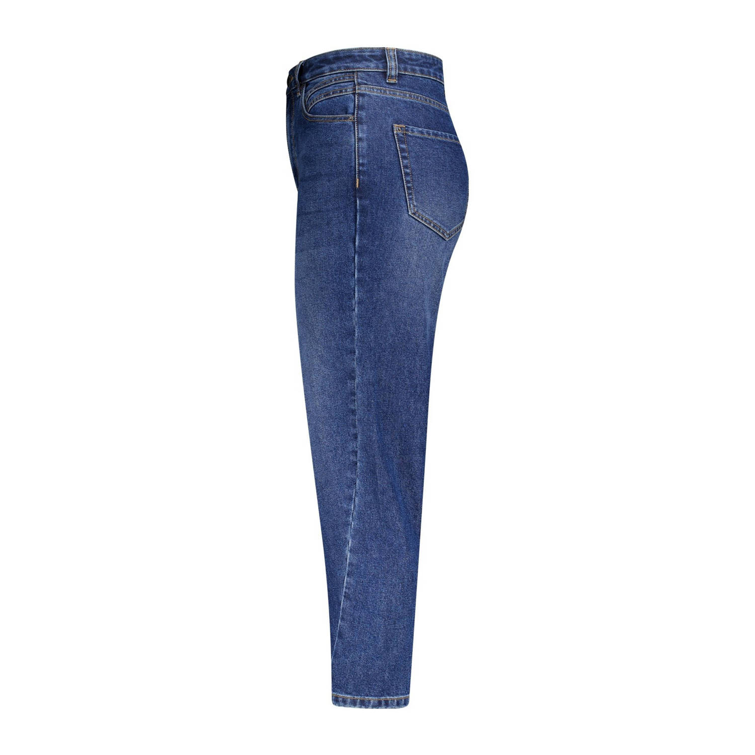 MS Mode regular slim fit jeans dark blue denim