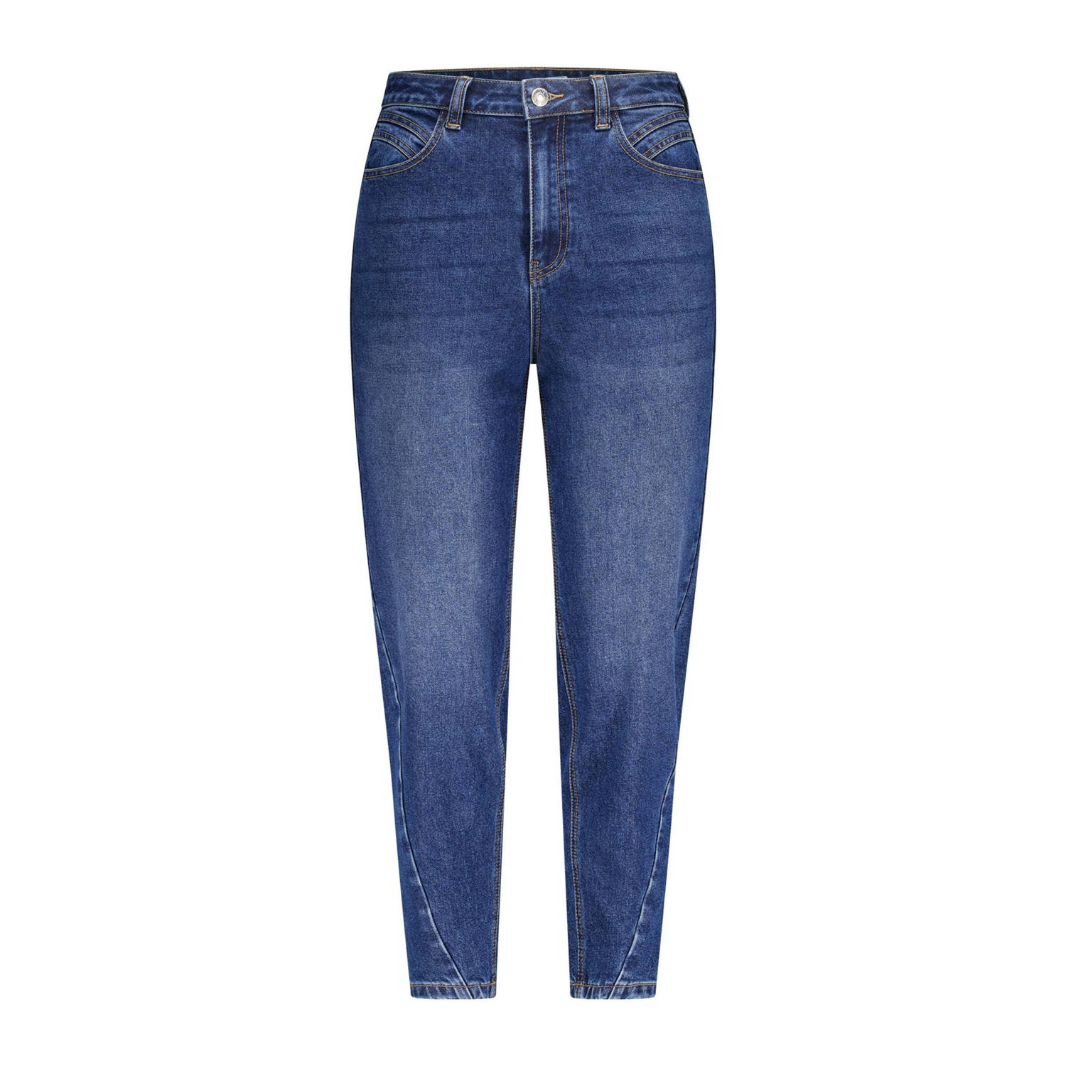 MS Mode regular slim fit jeans dark blue denim