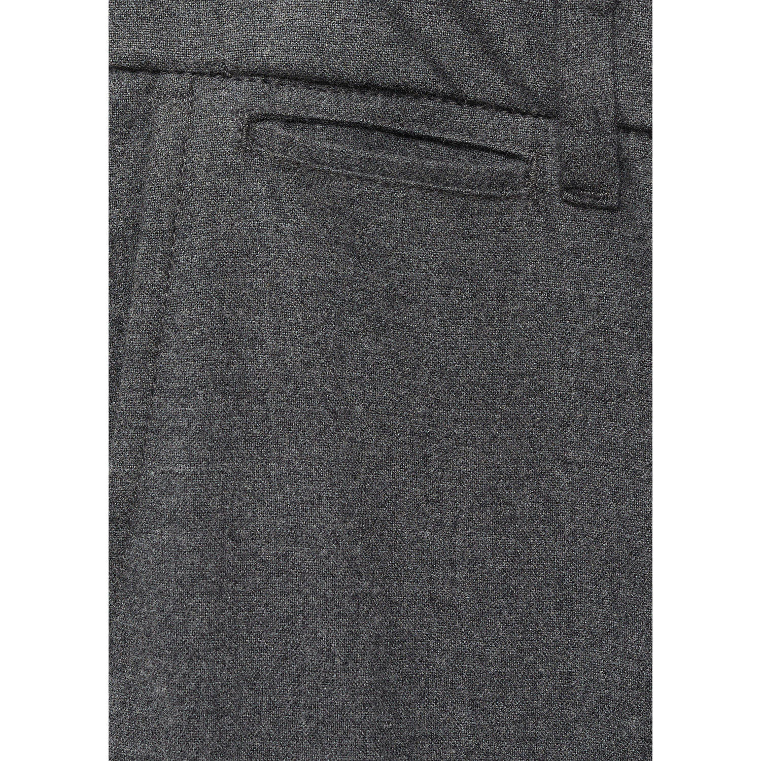 Mango Man slim pantalon grijs