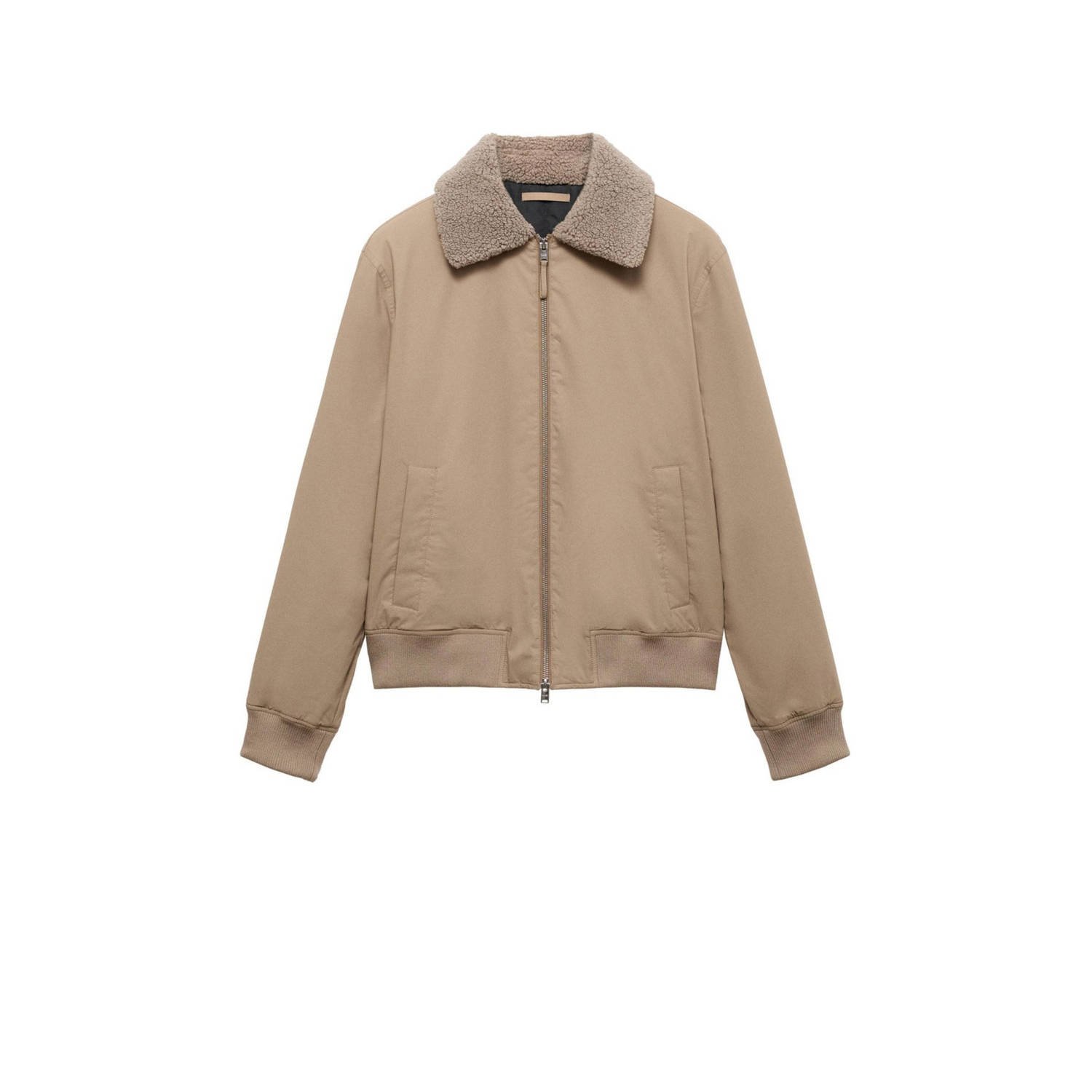 Mango Man bomberjack beige