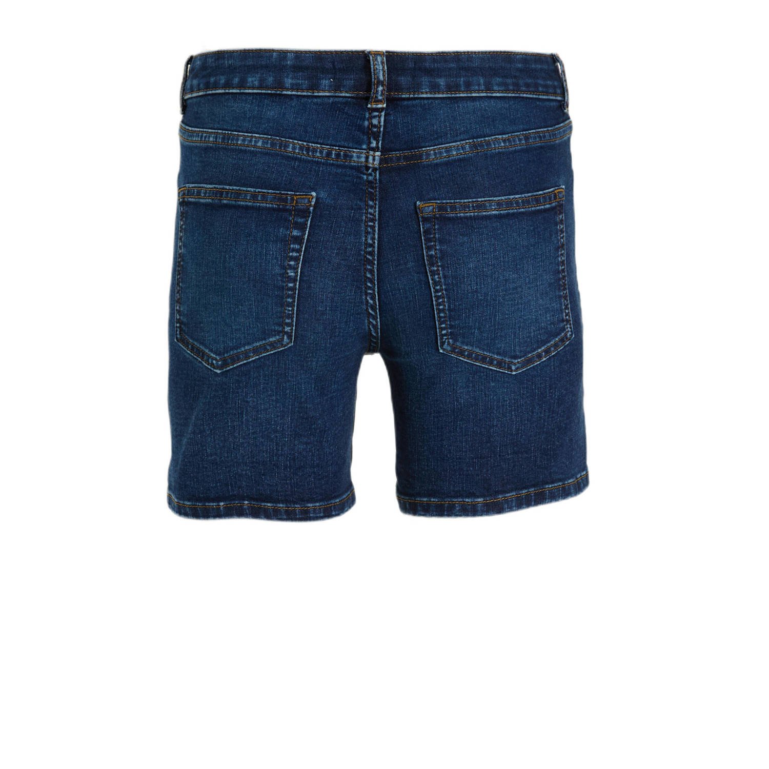 anytime denim short blauw
