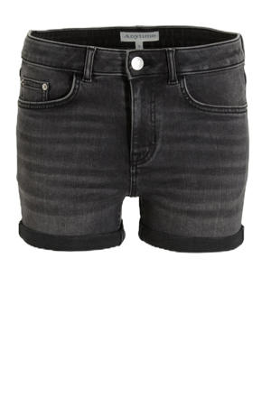 denim short grijs