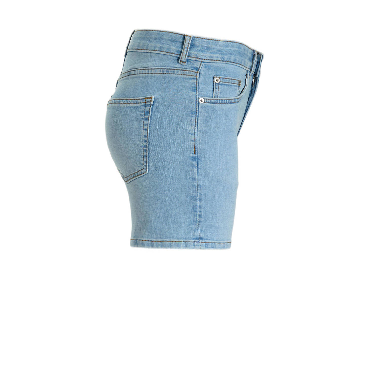 anytime denim short lichtblauw