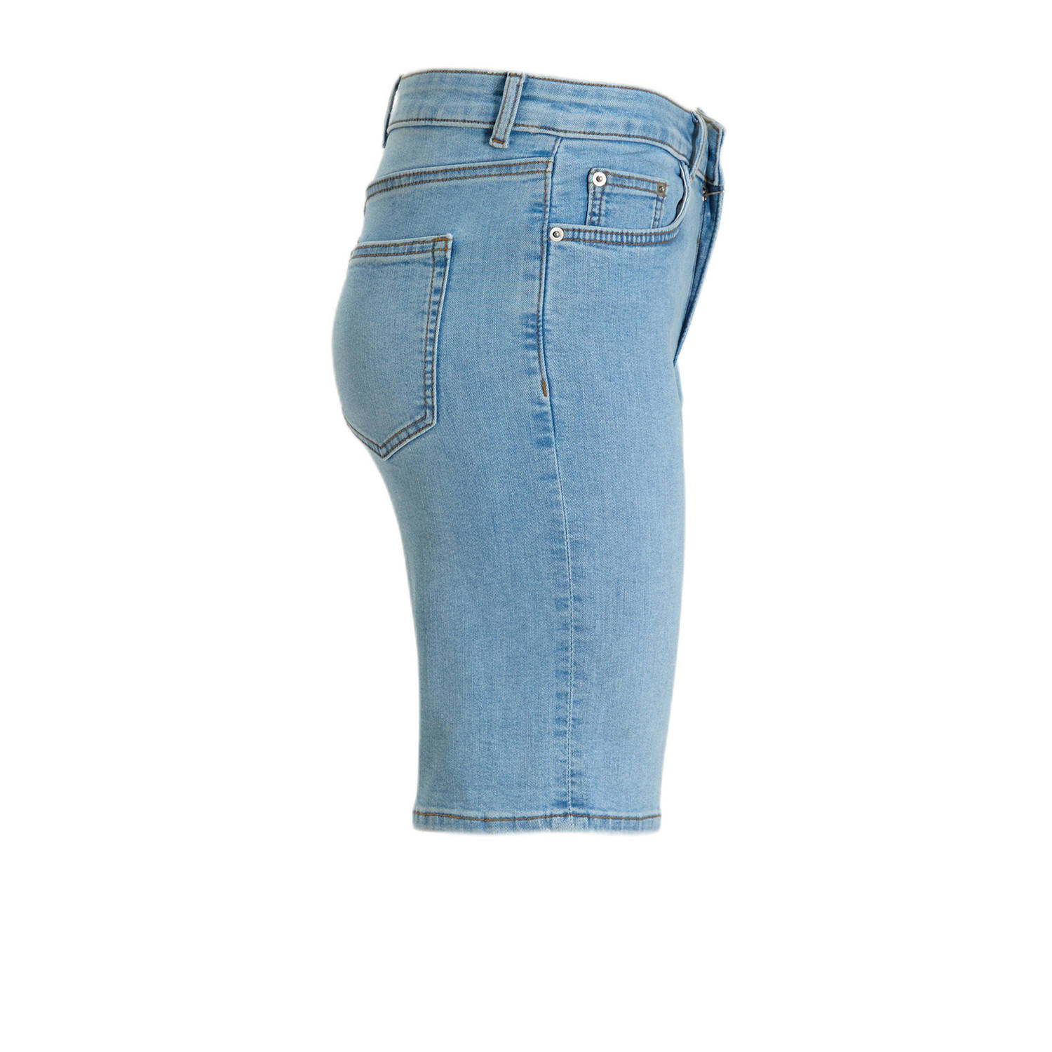anytime denim short lichtblauw