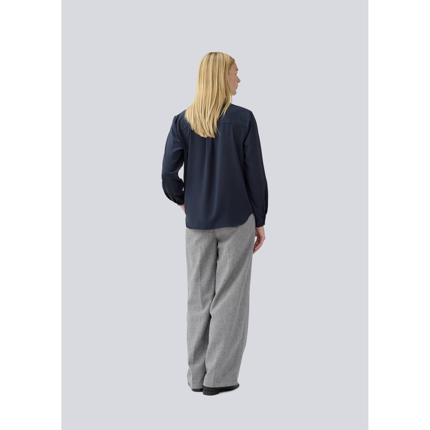 Modström blouse donkerblauw