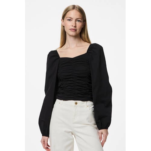 PIECES top zwart afbeelding