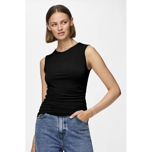 PIECES mouwloze top zwart PCMADISON afbeelding