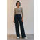 AWARE gestreepte top - beige