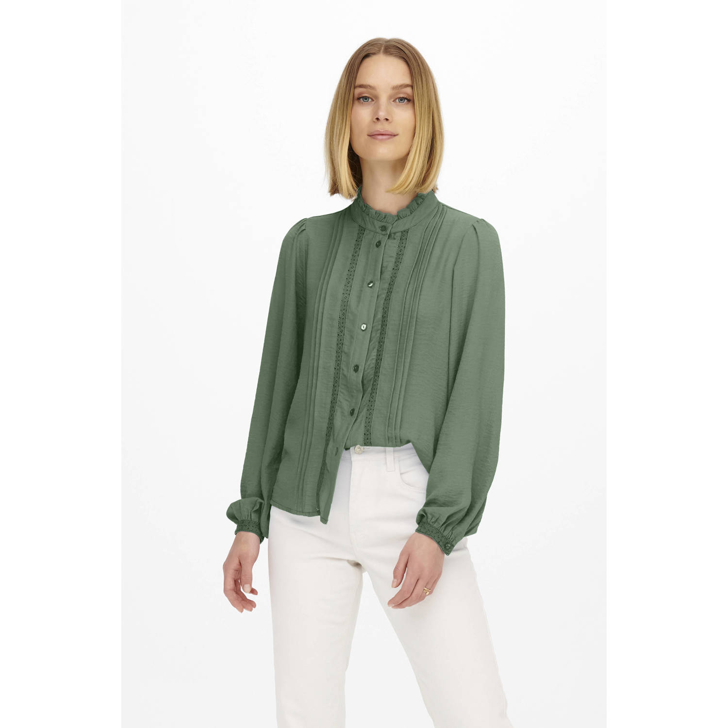 JDY blouse grijs