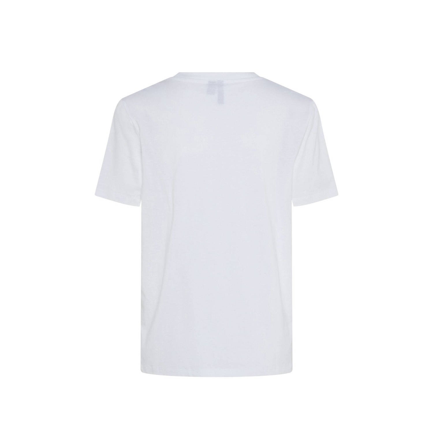 PIECES T-shirt wit