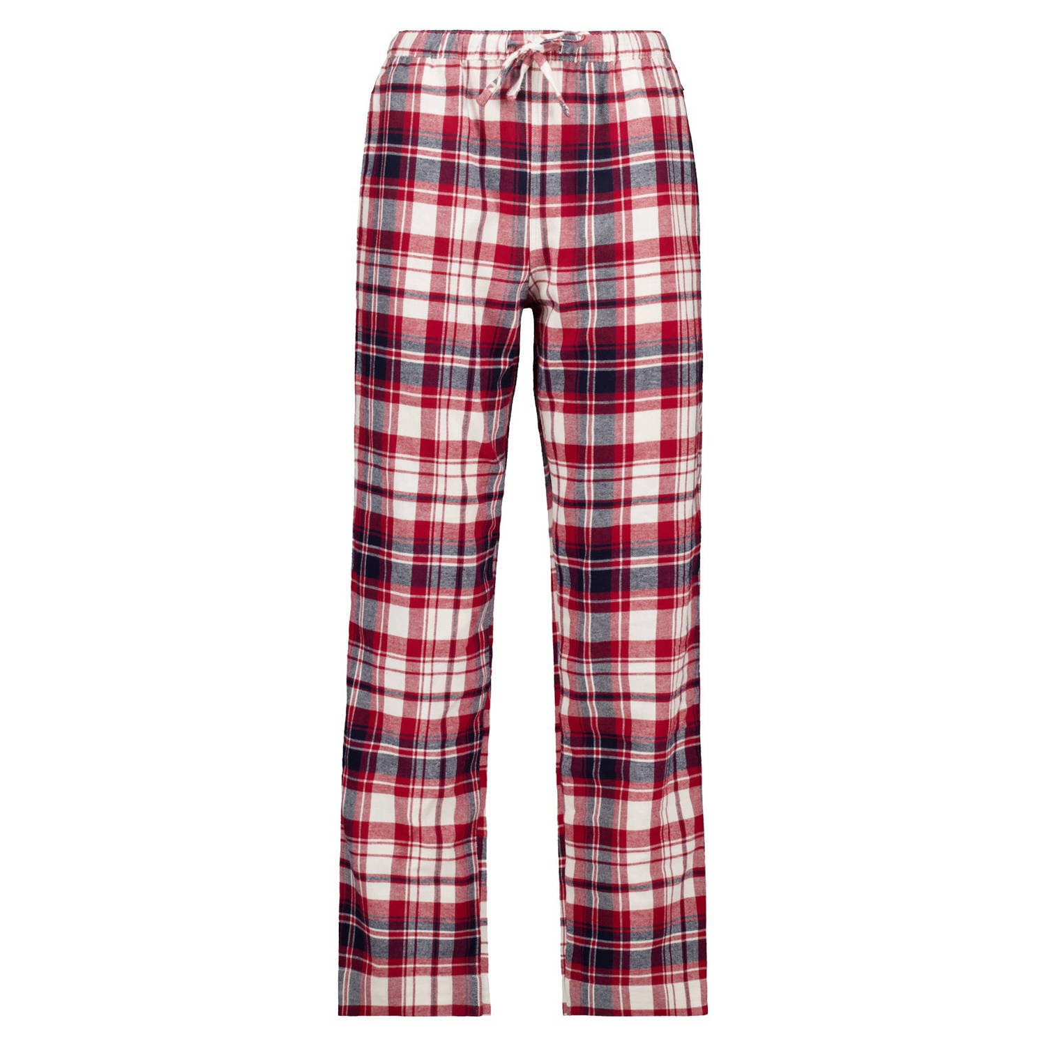 America Today pyjamabroek Labello rood wit zwart