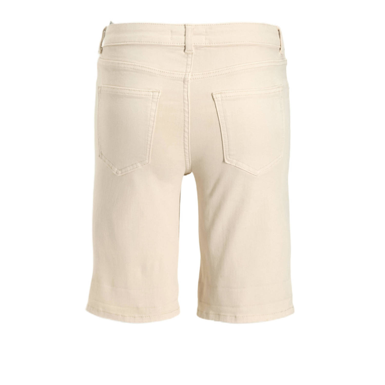 anytime denim short ecru