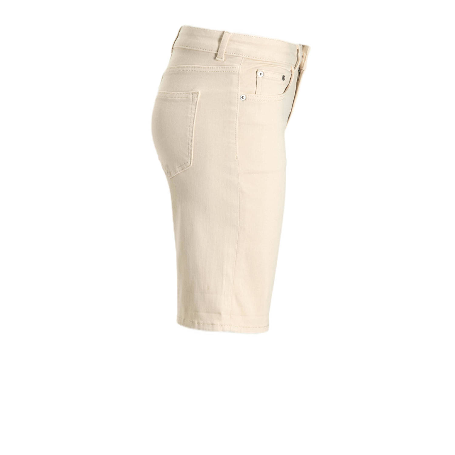anytime denim short ecru