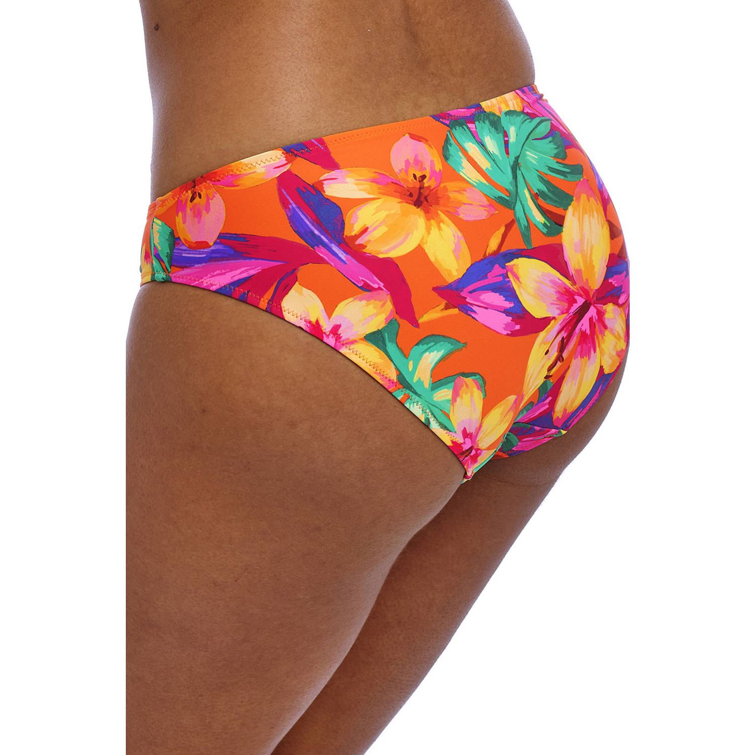 Freya bikinibroekje Sun Haze rood groen roze