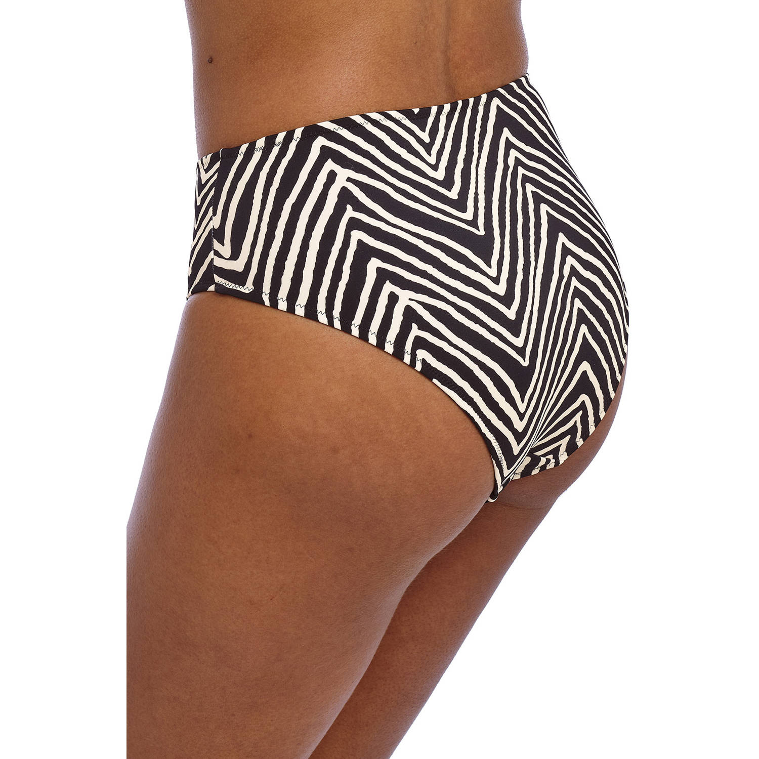 Freya high waist bikinibroekje Fiji zwart