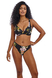 thumbnail: Freya niet-voorgevormde beugel bikinitop Twilight Soul zwart/multi