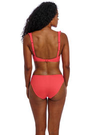 thumbnail: Freya niet-voorgevormde beugel bikinitop Jewel Cove met ruches koraalrood
