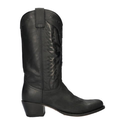 Sendra 18821 Debora leren cowboylaarzen zwart afbeelding