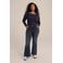 WE Fashion Curve longsleeve donkerblauw