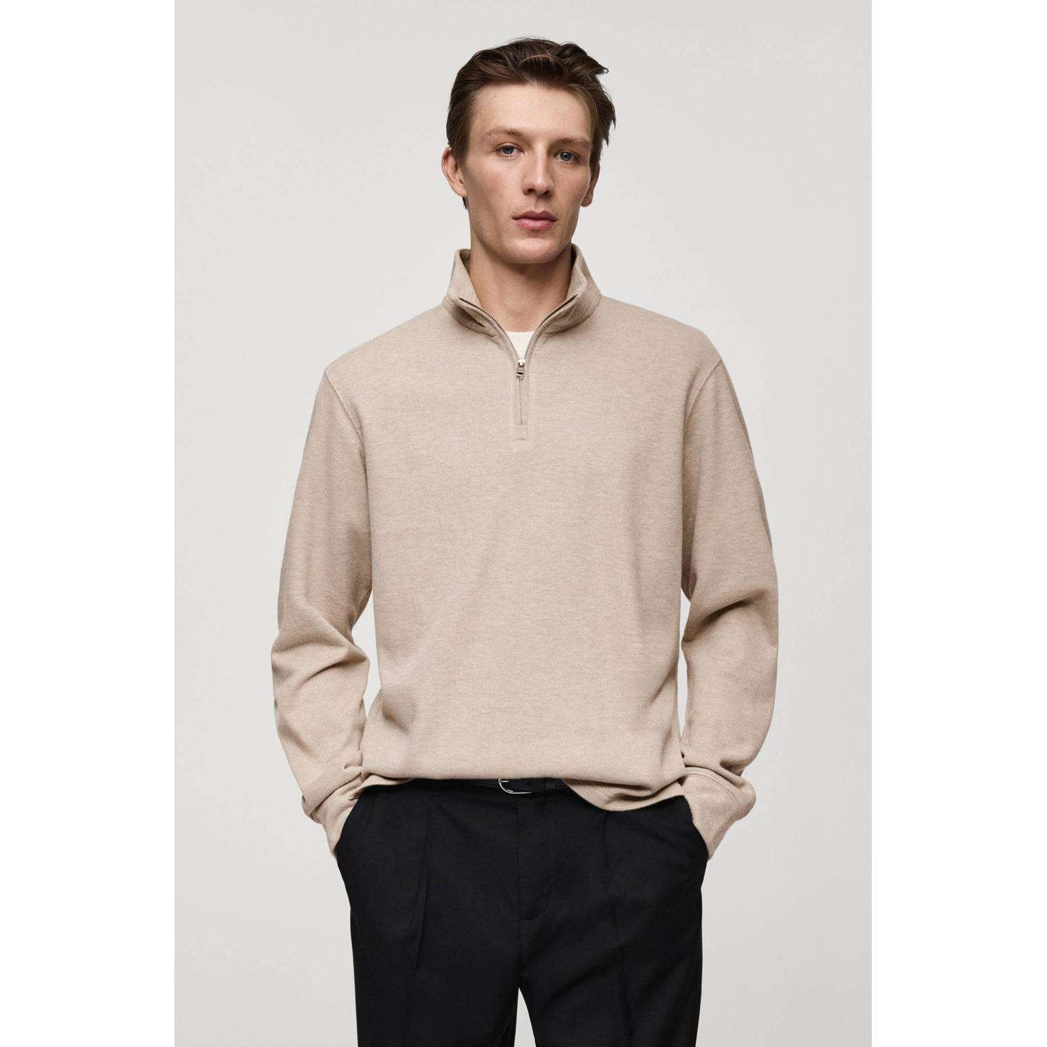 Mango Man sweater ecru