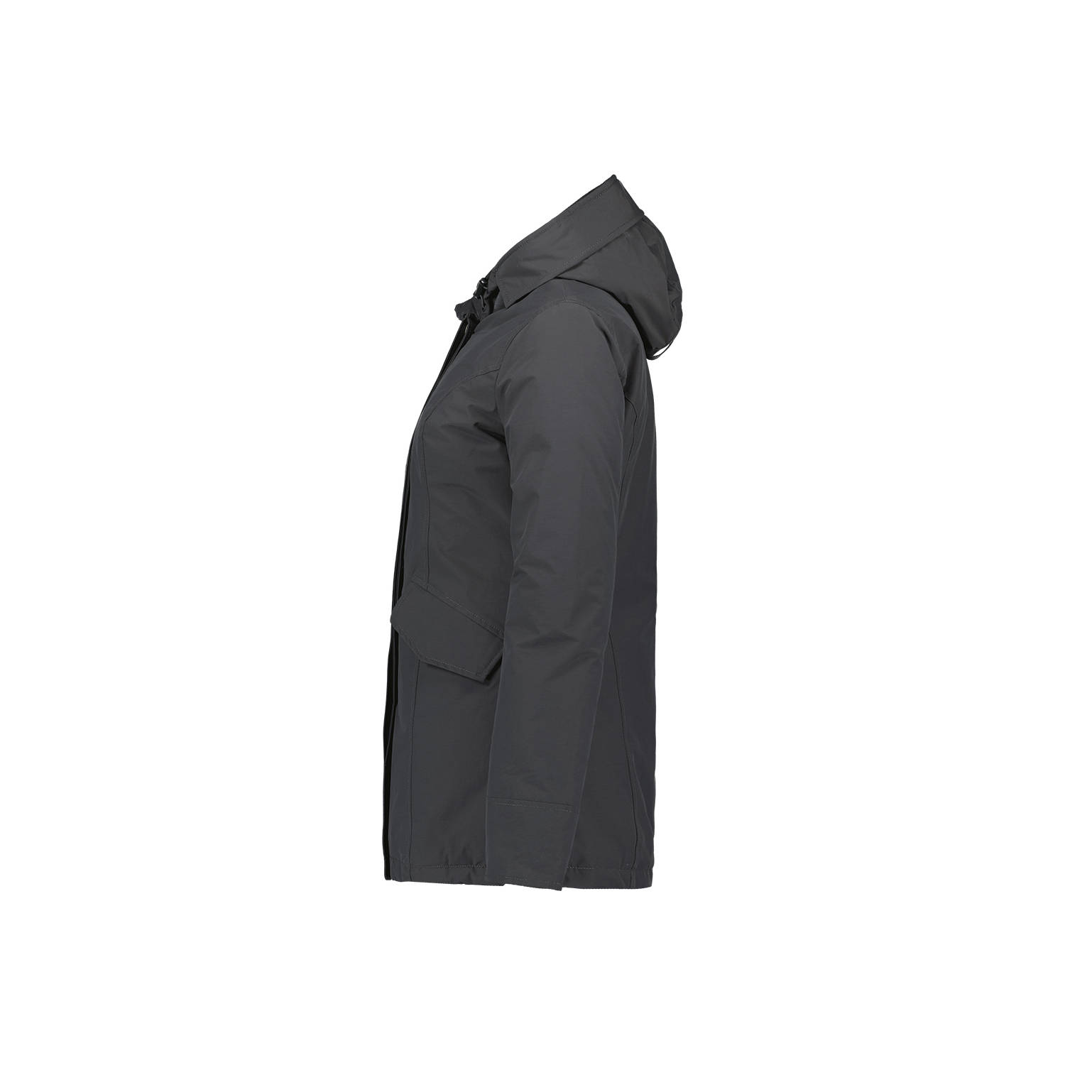 Airforce gewatteerde winterjas 2 POCKET PARKA grijs