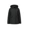 Airforce gewatteerde winterjas 2 POCKET PARKA zwart