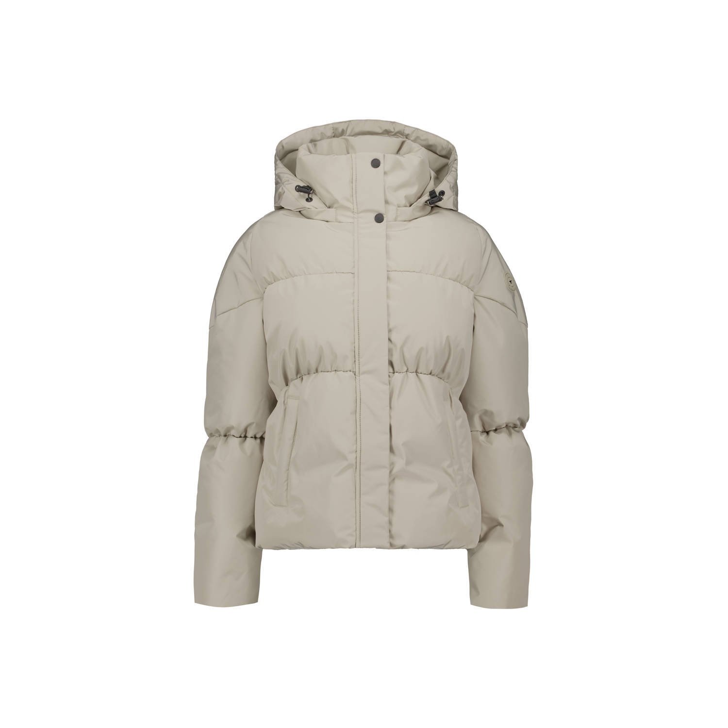 Airforce gewatteerde winterjas MAYA PUFFER JACKET beige