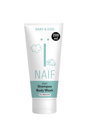 2 in 1 Shampoo & Body Wash 0% parfum - 200 ml