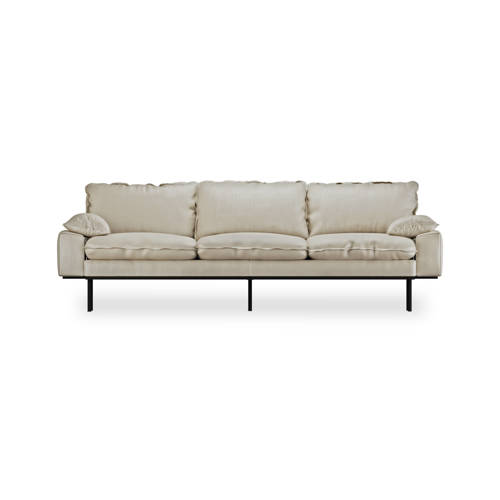 HKLIVING 4-zitsbank Retro afbeelding
