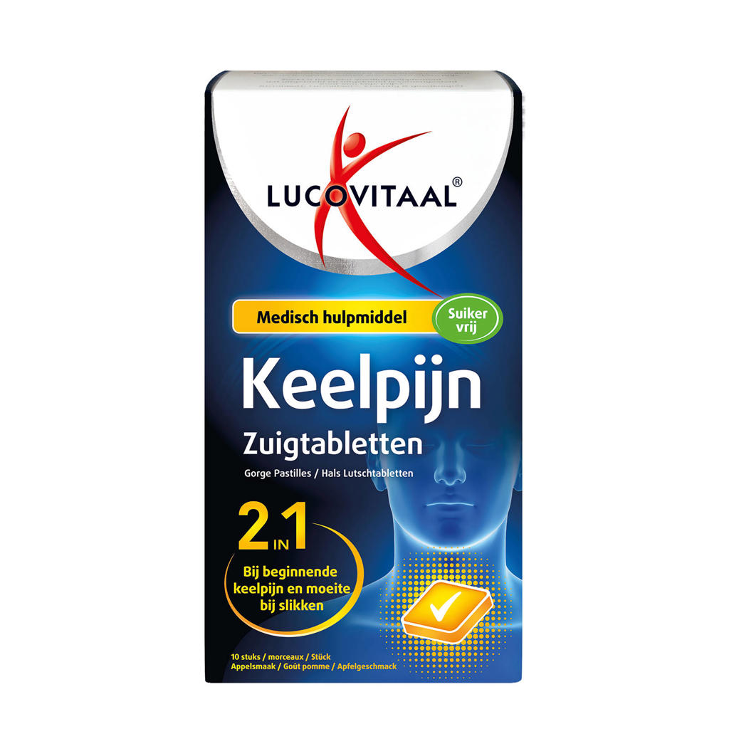 Lucovitaal Keelpijn zuigtabletten CE