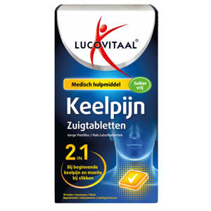 Keelpijn zuigtabletten CE