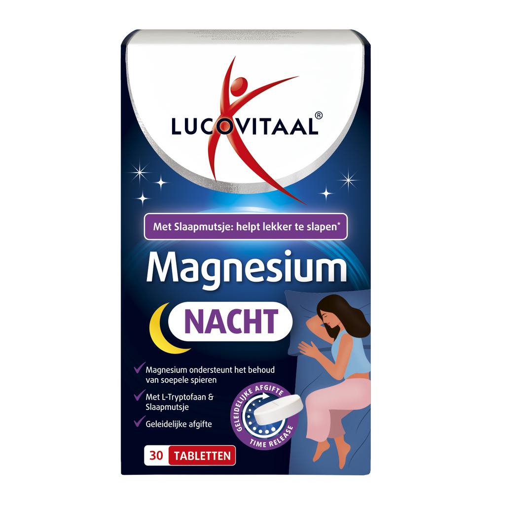 Lucovitaal Magnesium Nacht - 30 tabletten