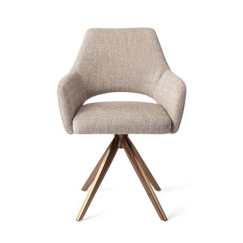 Jesper Home Yanai Eetkamerstoel - Biscuit Beach Yanai afbeelding
