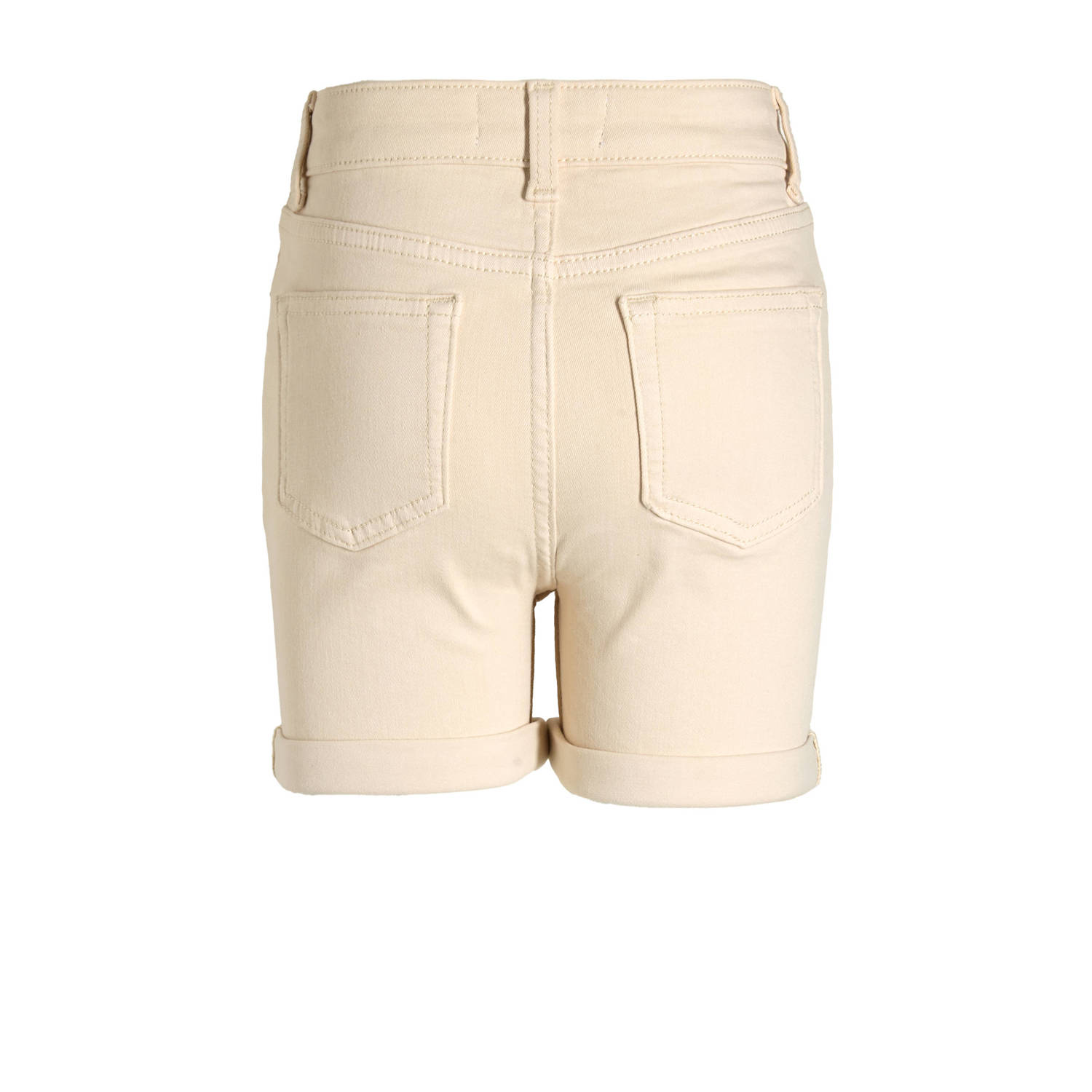 anytime denim short ecru