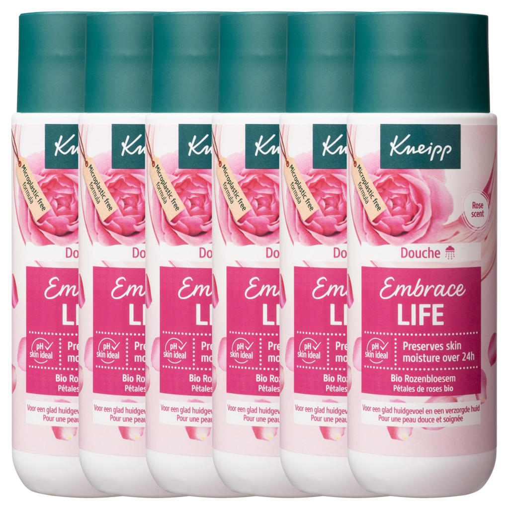 Kneipp Embrace Life douchegel 6 x 200ml