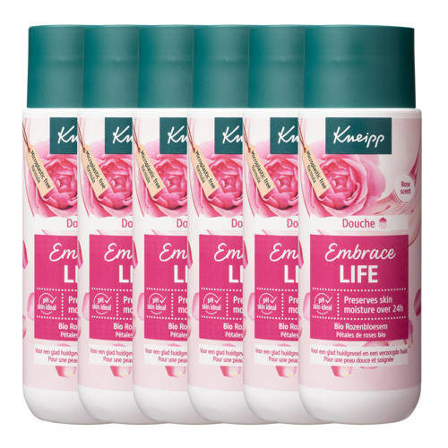 Wehkamp Kneipp Embrace Life Douchegel - 6 x 200 ml - Voordeelverpakking aanbieding