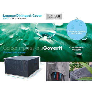 Coverit lounge/dining beschermhoes - 278x278xH70